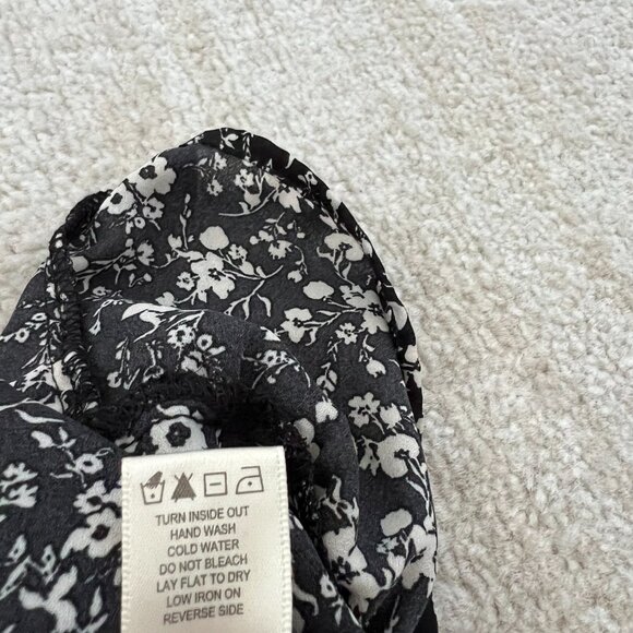 Inspired Hearts Boho Floral Ruffle Long Sleeve Summer Dress M - Picture 10 of 10